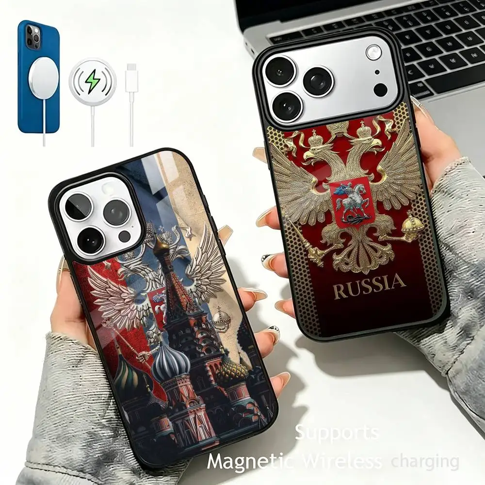 Russia Flag pattern For IPhone17/16/15/14/13/12/11 Plus Pro Max Plus Wireless Charger Phone Case
Russia Flag pattern For IPhone17/16/15/14/13/12/11 Plus Pro Max Plus Wireless Charger Phone Case