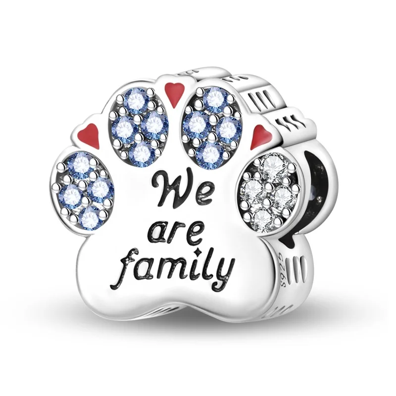 Original 925 Sterling Silver Charm Beads Warm Family Claw Pendant Beads For S925 Bracelet Fine DIY Jewelry Gifts
Original 925 Sterling Silver Charm Beads Warm Family Claw Pendant Beads For S925 Bracelet Fine DIY Jewelry Gifts