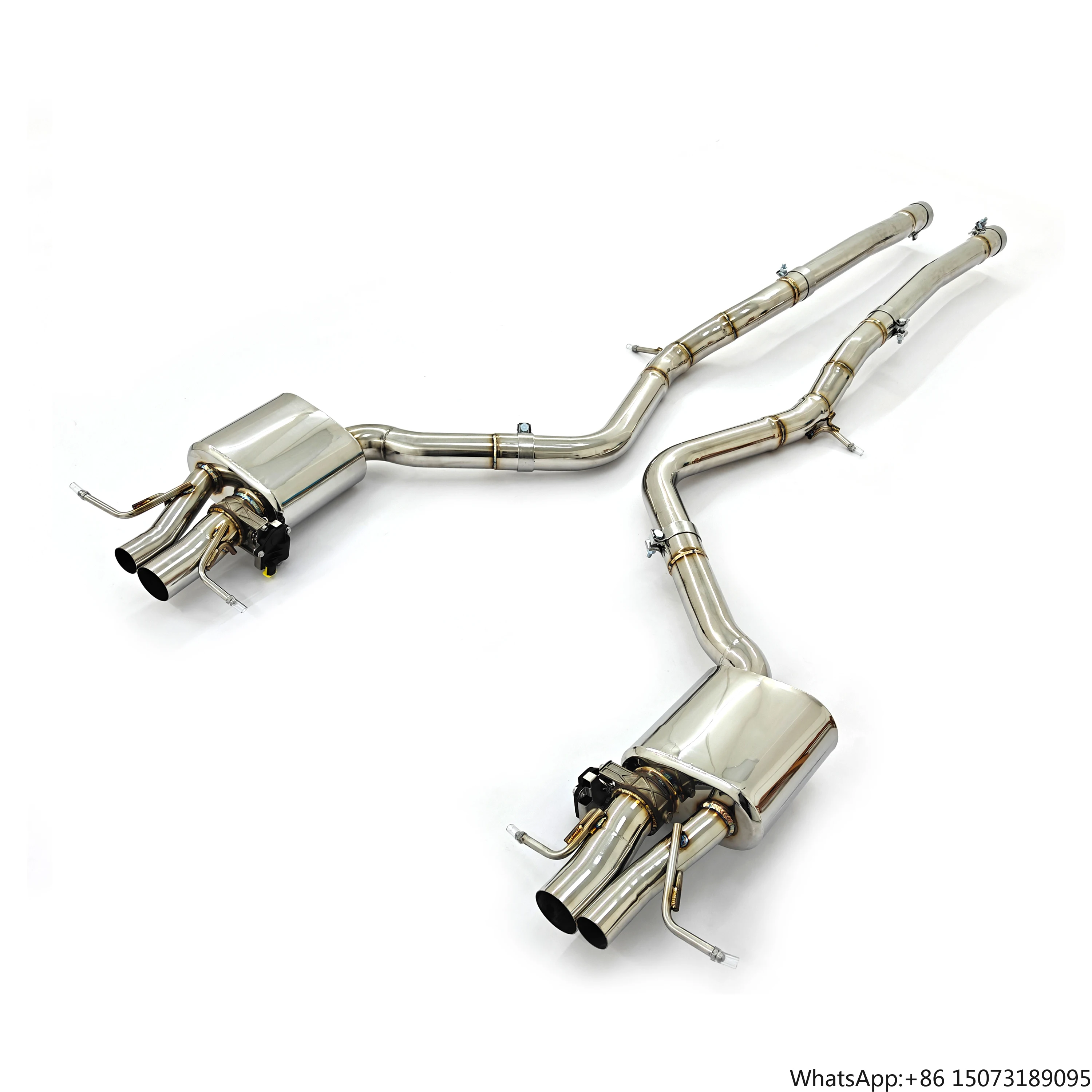 W223 S63 4.0T V8 Polished Finish Universal Valved Catback
W223 S63 4.0T V8 Polished Finish Universal Valved Catback