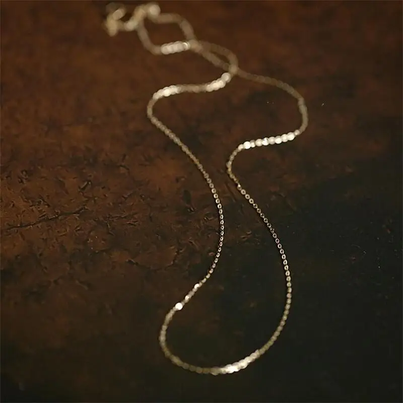 Real 14k solid gold necklace, minimalist style neck chain, exquisite jewelry, real Au585 women, girls, 2022, kj159.
Real 14k solid gold necklace, minimalist style neck chain, exquisite jewelry, real Au585 women, girls, 2022, kj159.