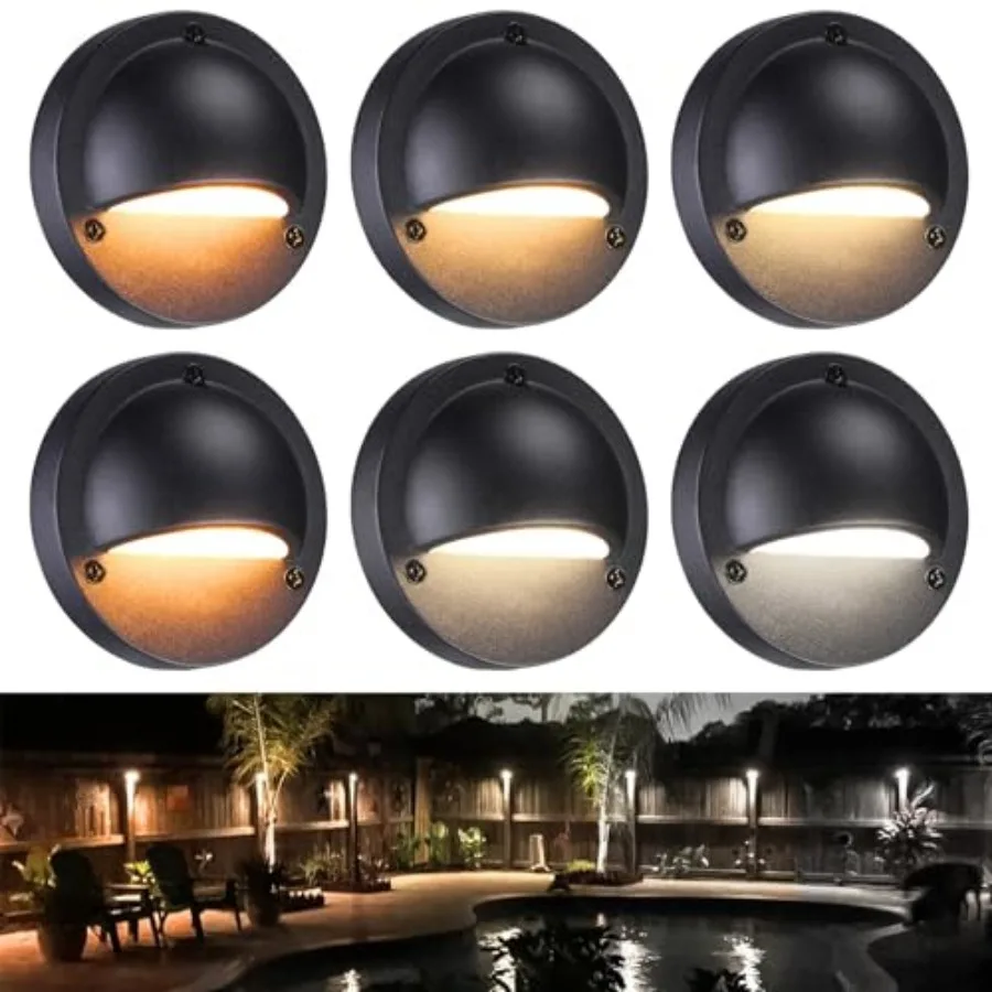 Update 5CCT LED Low Voltage Deck Lights 180LM 3.74inch Landscape Step Railing Fence Light 12-24V AC/DC CRI90 Die-cast Aluminum
Update 5CCT LED Low Voltage Deck Lights 180LM 3.74inch Landscape Step Railing Fence Light 12-24V AC/DC CRI90 Die-cast Aluminum