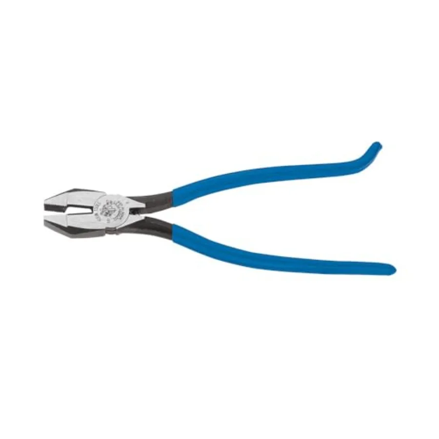 Diagonal Cutters, Slim Head Linesman Pliers is Spring Loaded, Heavy-Duty Ironworker Pliers Cut ACSR, Screws, and More
Diagonal Cutters, Slim Head Linesman Pliers is Spring Loaded, Heavy-Duty Ironworker Pliers Cut ACSR, Screws, and More