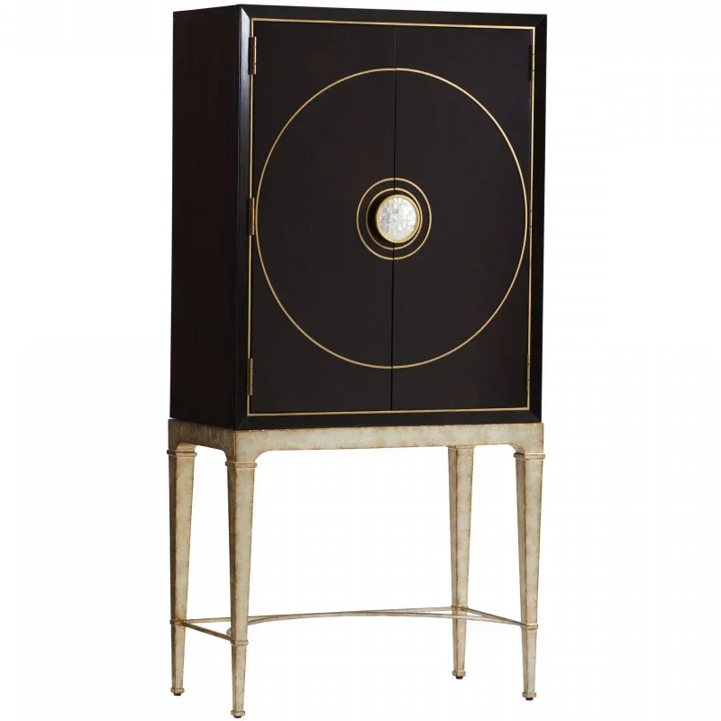 Two-door wine cabinet Neoclassical villa living room dark blue metal decorative wine cabinet
Two-door wine cabinet Neoclassical villa living room dark blue metal decorative wine cabinet