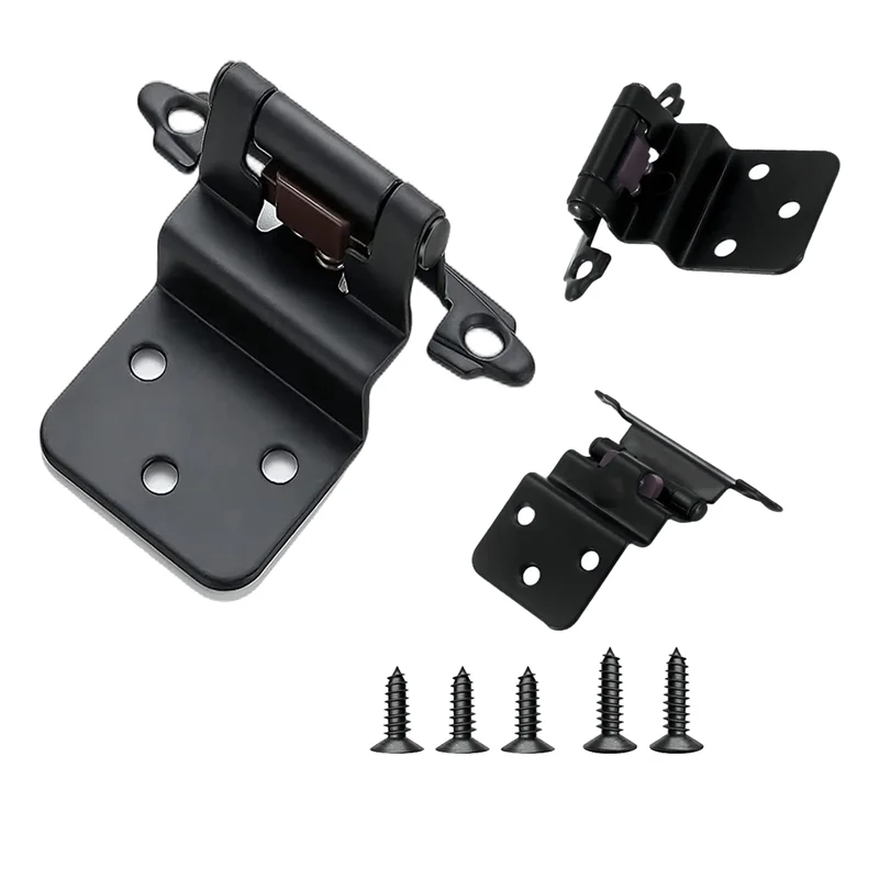 WFF 20 шт. дверные петли для шкафа, вставные самозакрывающиеся петли для шкафа, полускрытые петли для кухонного шкафа, 3/8 дюйма
WFF 20 шт. дверные петли для шкафа, вставные самозакрывающиеся петли для шкафа, полускрытые петли для кухонного шкафа, 3/8 дюйма