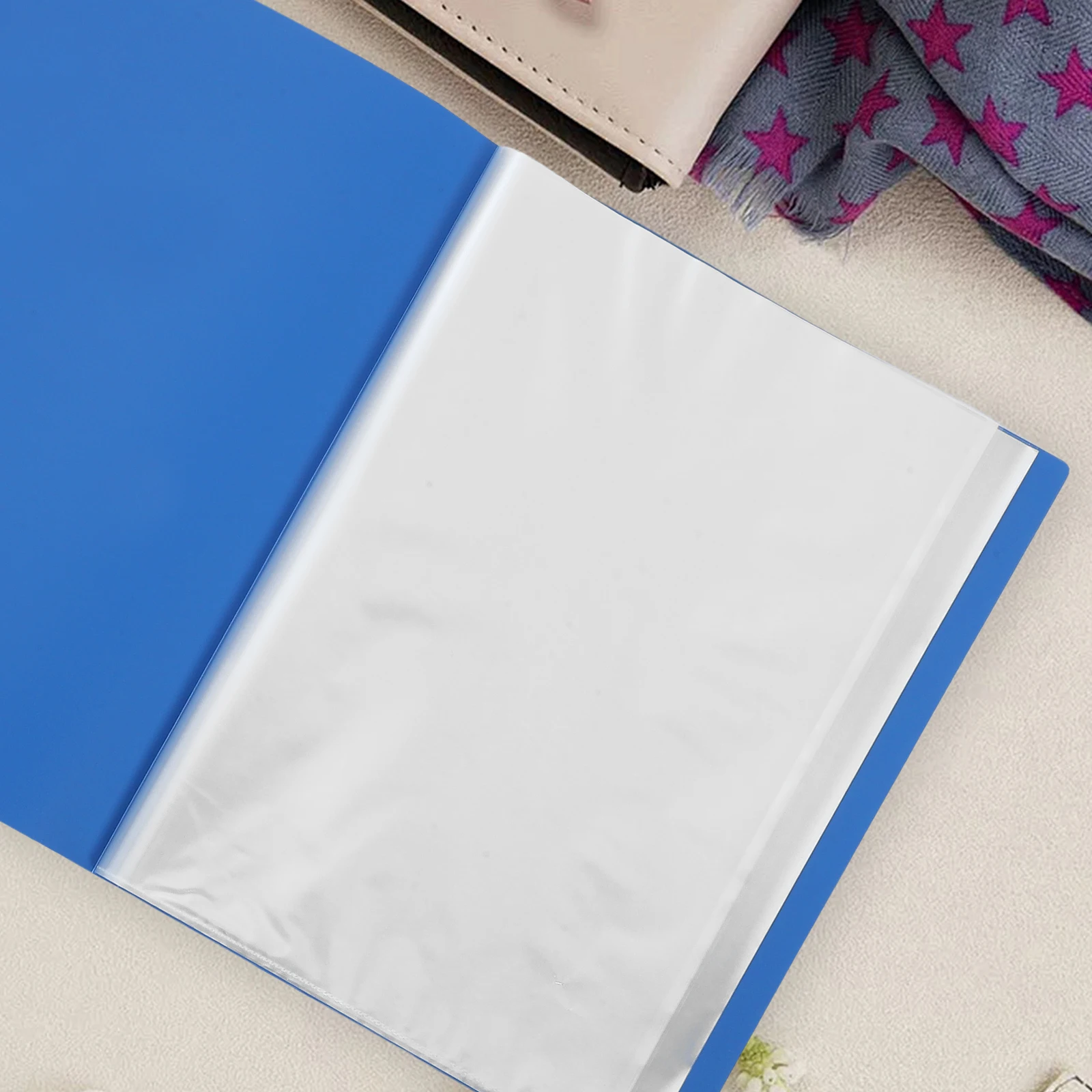 Information Display Folder Blue Pocket Folders Document Organizer Office File Pouch Clear Holder Sleeves Binder 
Information Display Folder Blue Pocket Folders Document Organizer Office File Pouch Clear Holder Sleeves Binder