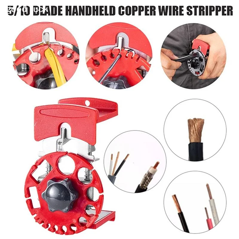 Answer5/10 Blade Handheld Copper Wire Stripper Fast Cable Stripper Wire Stripper Pliers Handheld Wire Stripper Pliers
Answer5/10 Blade Handheld Copper Wire Stripper Fast Cable Stripper Wire Stripper Pliers Handheld Wire Stripper Pliers