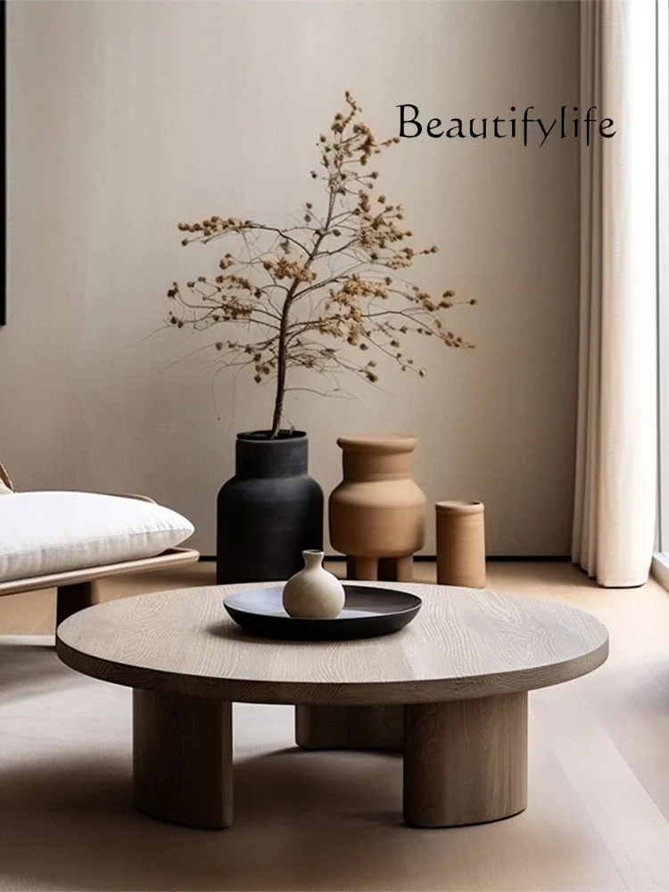 Commercial Living Room Home Log Coffee Table round Low Table Silent Style Solid Wood Coffee Table Japanese Style
Commercial Living Room Home Log Coffee Table round Low Table Silent Style Solid Wood Coffee Table Japanese Style