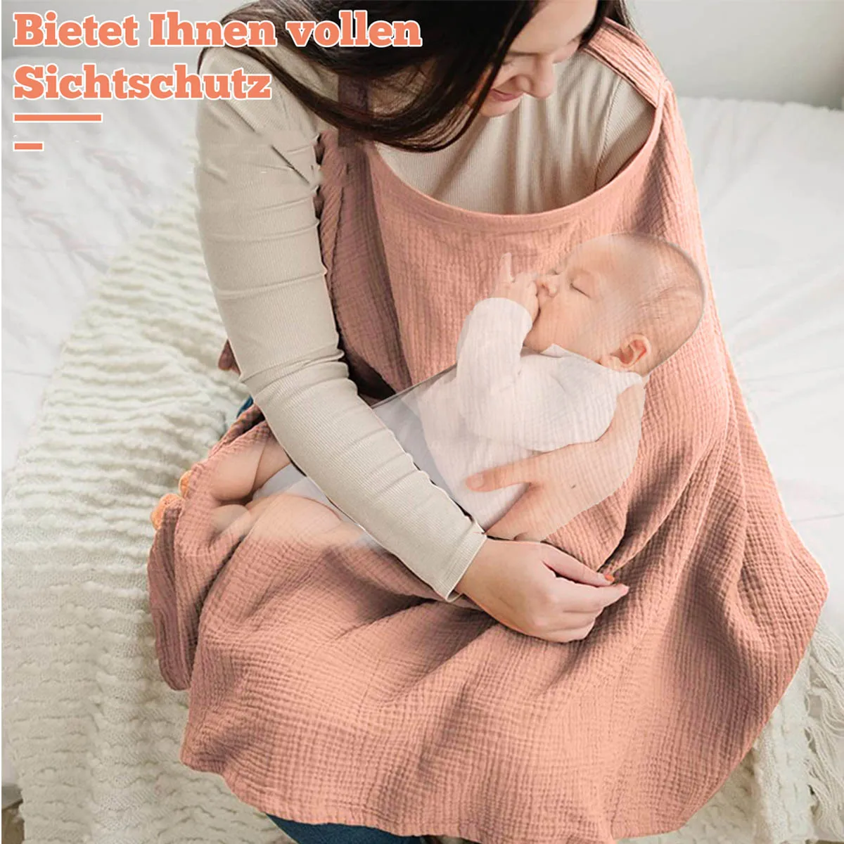 Mother Outing Breastfeeding Cover Cotton Solid Color Baby Feeding Nursing Shawl Adjustable Privacy Apron Baby stroller quilt
Mother Outing Breastfeeding Cover Cotton Solid Color Baby Feeding Nursing Shawl Adjustable Privacy Apron Baby stroller quilt