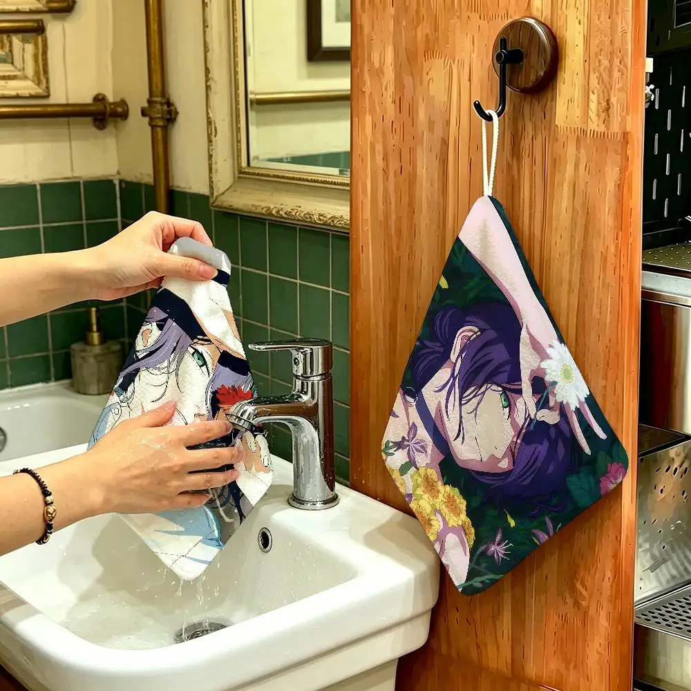 Anime R-Reze Polyester Cotton Hand Wiping Towel, Hanging Towel, Quick Dry for Kitchen Bathroom Daily Supplies
Anime R-Reze Polyester Cotton Hand Wiping Towel, Hanging Towel, Quick Dry for Kitchen Bathroom Daily Supplies