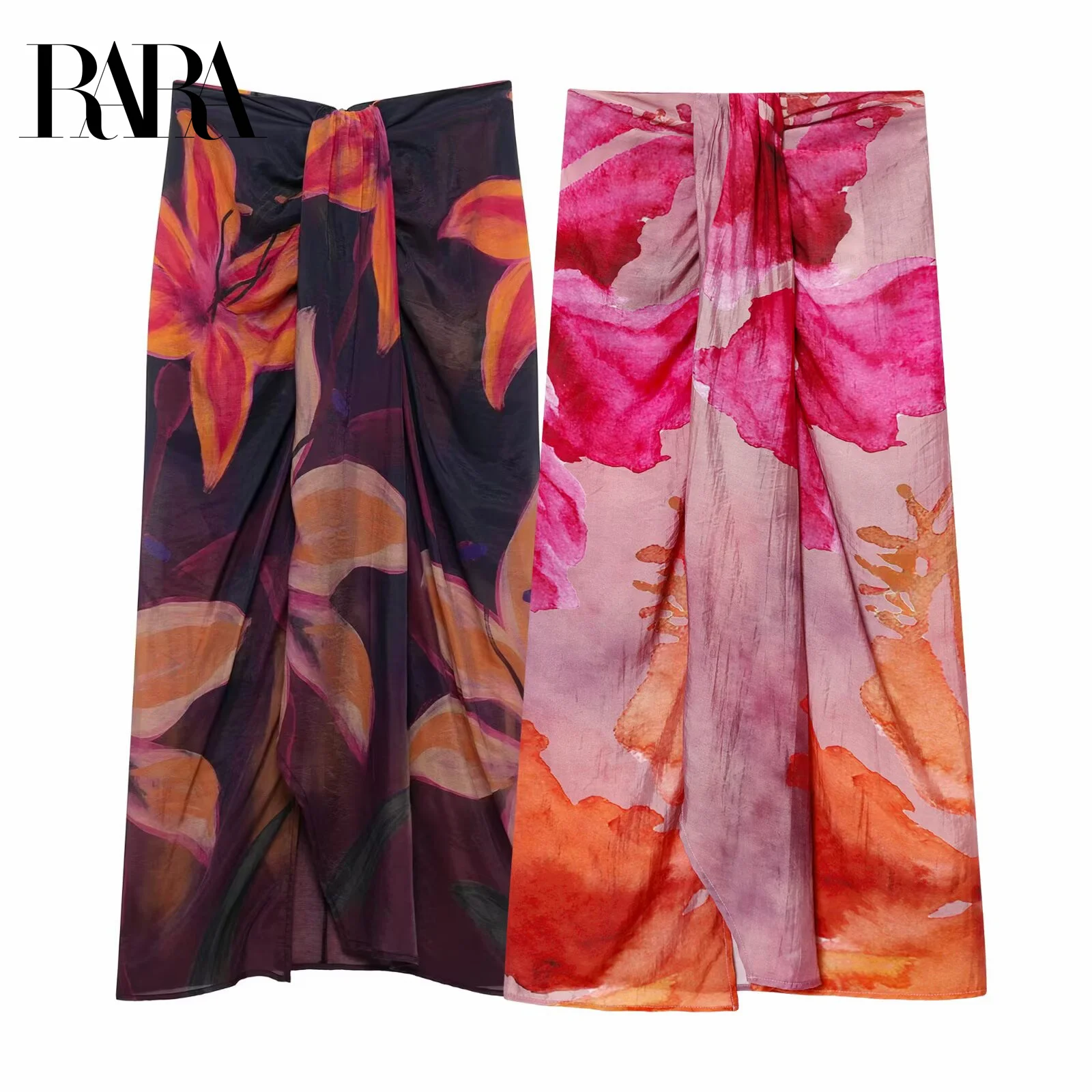 RARA2025 Womens Summer New Style Knot Decorated Casual Elegant Floral Printed Mid Length Straight Tube Skirt
RARA2025 Womens Summer New Style Knot Decorated Casual Elegant Floral Printed Mid Length Straight Tube Skirt