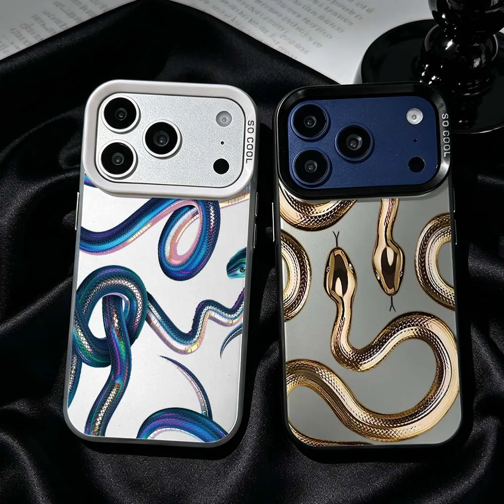 Colorful Snake Pattern Phone Case For iPhone 17 Air 16 15 14 13 12 Mini 11 Pro Max Plus Shockproof Plating Matte Cover
Colorful Snake Pattern Phone Case For iPhone 17 Air 16 15 14 13 12 Mini 11 Pro Max Plus Shockproof Plating Matte Cover
