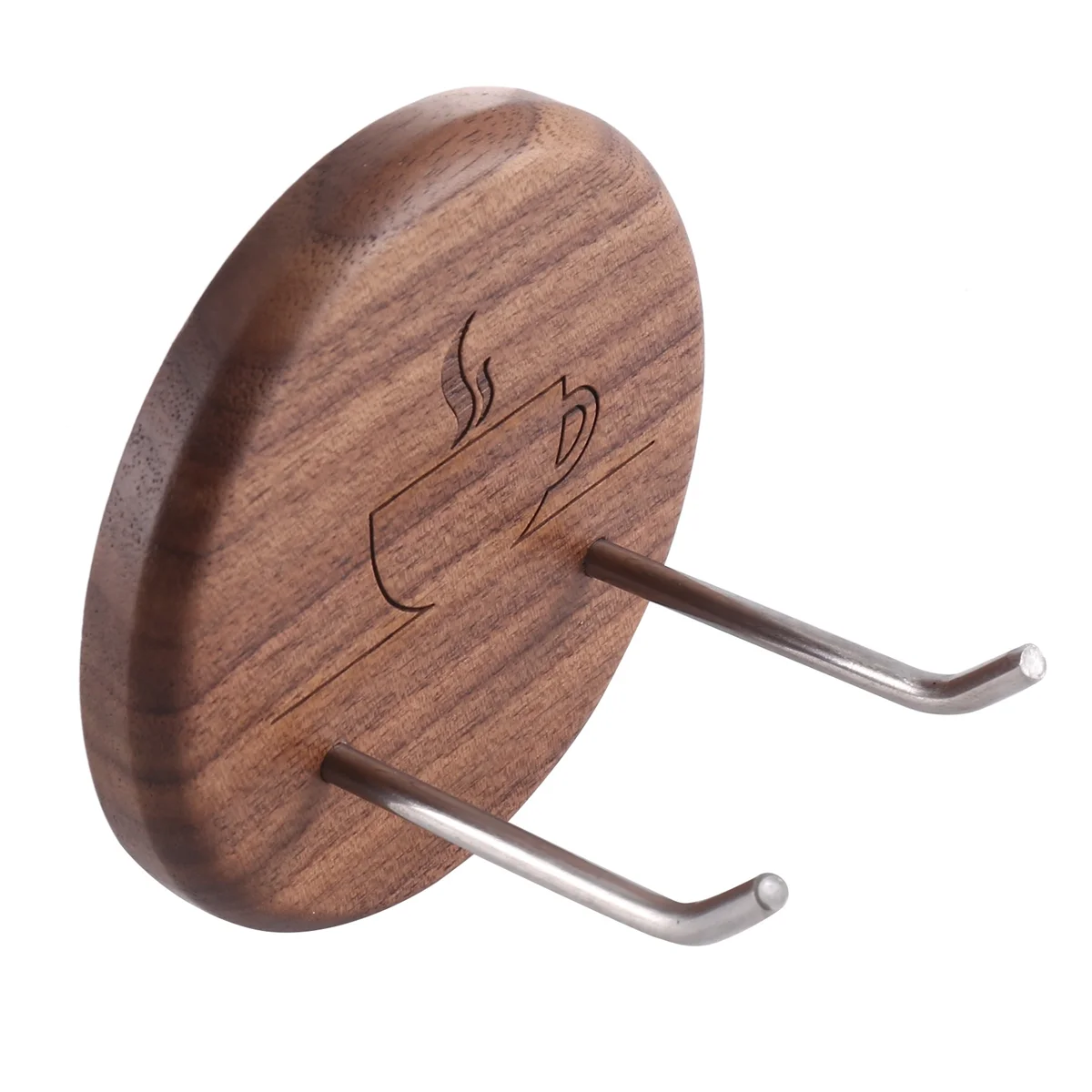 JLMC Espresso Portafilter Wall Rack Walnut Wall Mounted Hooks with Stainless Steel Hooks Suitable for 51/54/58mm Portafilter
JLMC Espresso Portafilter Wall Rack Walnut Wall Mounted Hooks with Stainless Steel Hooks Suitable for 51/54/58mm Portafilter