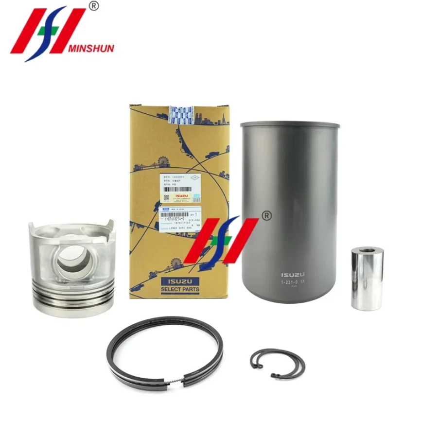 New Genuine 1876182540 1876182550 Engine Cylinder Liner Assembly 6WG1 Piston Liner Kit
New Genuine 1876182540 1876182550 Engine Cylinder Liner Assembly 6WG1 Piston Liner Kit