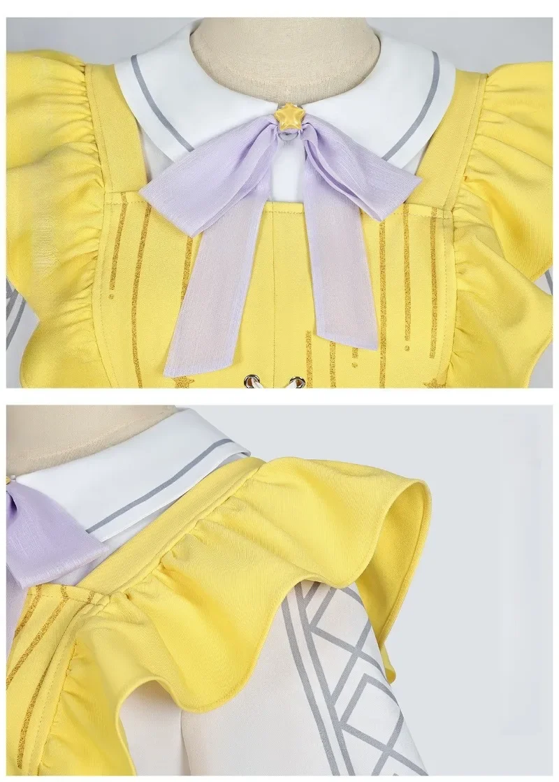 Game Identity ⅤAnne Lester A Glimmer at Close Range Yellow Dress Toy Merchant Cosplay Costume Suit Women Girl Roleplay Outfits
Game Identity ⅤAnne Lester A Glimmer at Close Range Yellow Dress Toy Merchant Cosplay Costume Suit Women Girl Roleplay Outfits