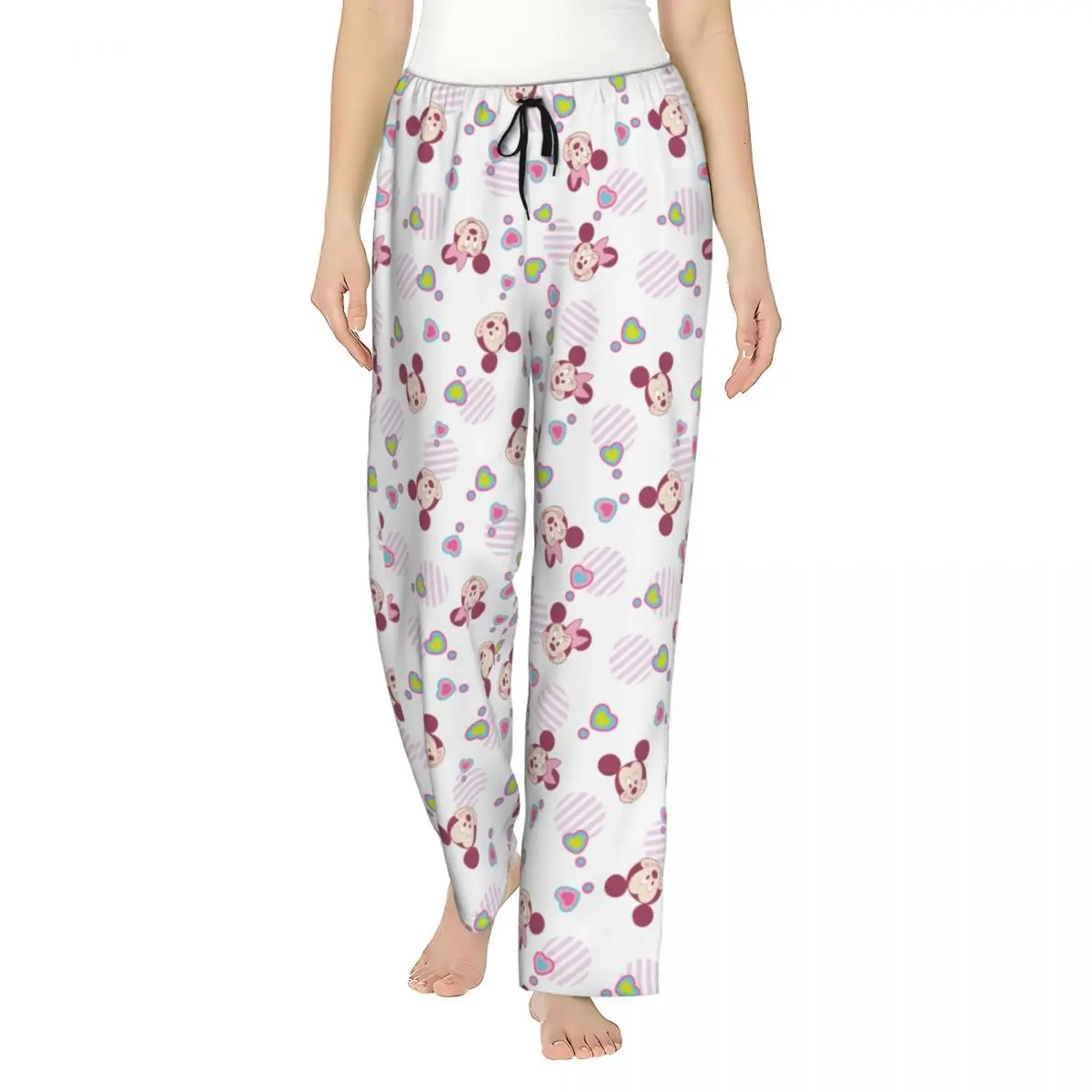 Custom Print Cartoon Animation Mickey Mouse Minnie Pajama Pants Women's Sleep Sleepwear Bottoms with Pockets
Custom Print Cartoon Animation Mickey Mouse Minnie Pajama Pants Women's Sleep Sleepwear Bottoms with Pockets