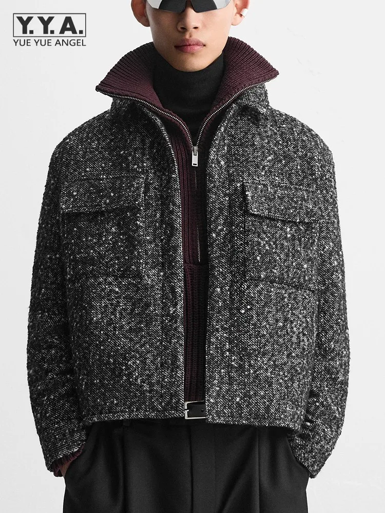 Mens Autumn Winter New Style Long Sleeve Jackets Fashion Outerwear Turndown Collar Single Breasted Pocket Business Casual Coats
Mens Autumn Winter New Style Long Sleeve Jackets Fashion Outerwear Turndown Collar Single Breasted Pocket Business Casual Coats