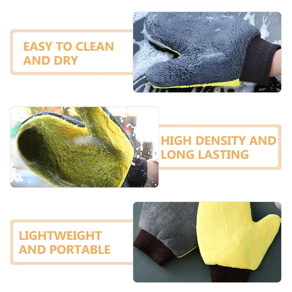 2 Pcs Wash Gloves Coral Car Wash Mitt Scratch Free Fleece Mitts Scratch Free Safe Cleaning Tools For Auto House Dusting
2 Pcs Wash Gloves Coral Car Wash Mitt Scratch Free Fleece Mitts Scratch Free Safe Cleaning Tools For Auto House Dusting