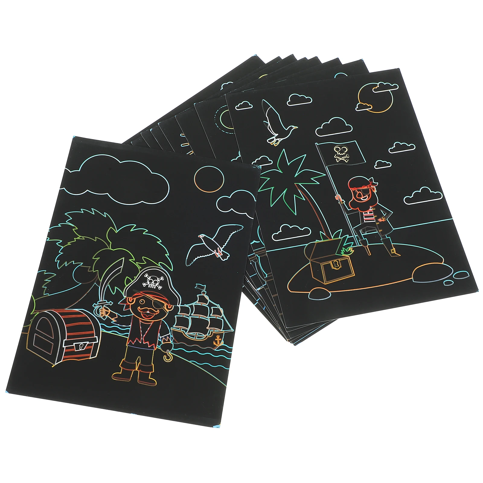 1 Set Of Creative Scratch Paper Painting Craft For Kids Diy Scraping Art Activity Game Educational Interactive Fun Learning Tool
1 Set Of Creative Scratch Paper Painting Craft For Kids Diy Scraping Art Activity Game Educational Interactive Fun Learning Tool