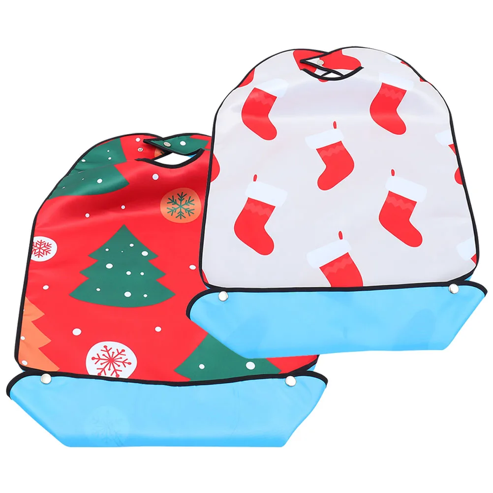 2pcs Christmas Santa Bib Adjustable Snap Buckle Waterproof Adult Eating Bibs For Women Seniors Patients Reusable Health Care
2pcs Christmas Santa Bib Adjustable Snap Buckle Waterproof Adult Eating Bibs For Women Seniors Patients Reusable Health Care