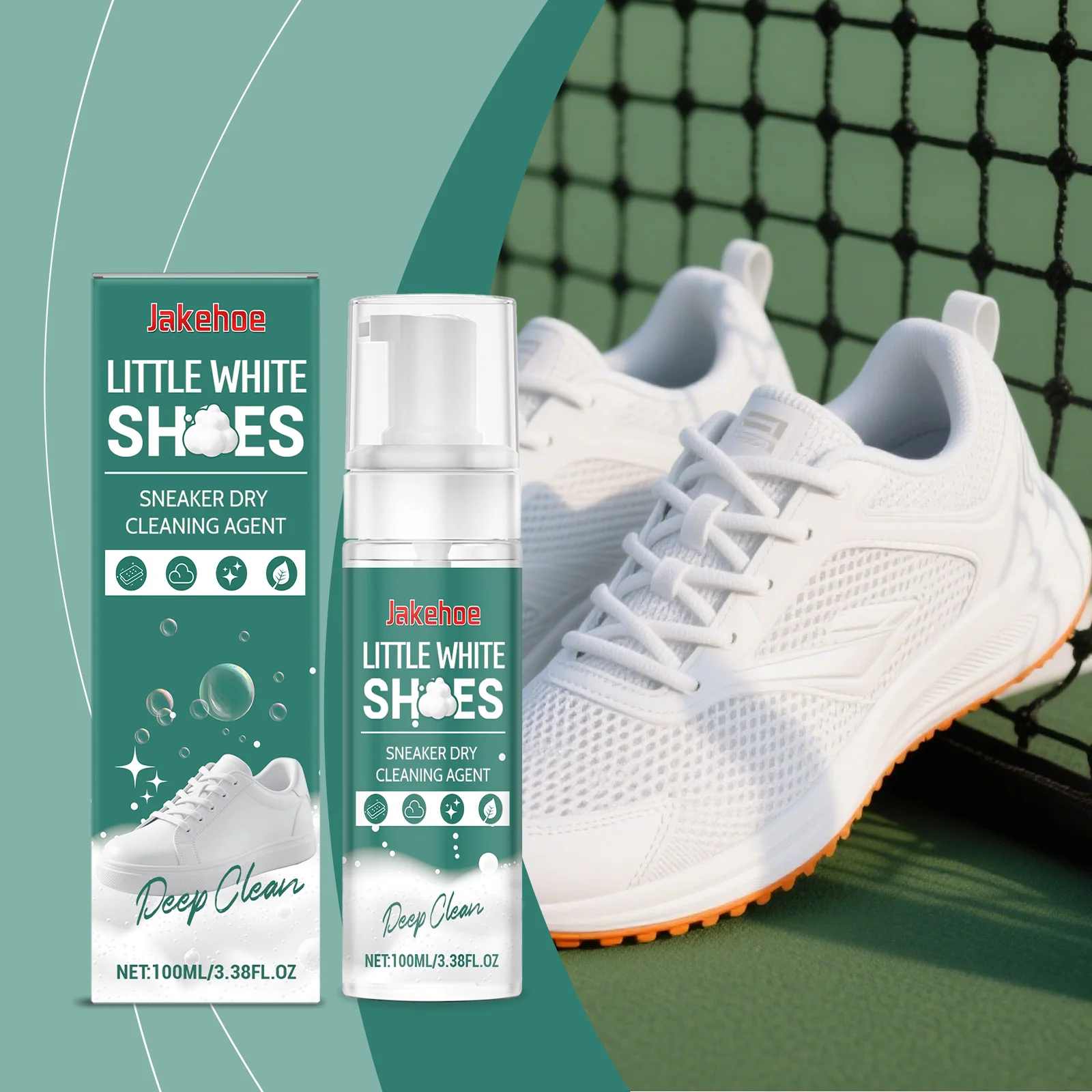 Sneaker Foam Cleaner - Gentle on White Shoes, Removes Yellowed Edges & Dirt, No-Water Wash, Convenient for Daily Use
Sneaker Foam Cleaner - Gentle on White Shoes, Removes Yellowed Edges & Dirt, No-Water Wash, Convenient for Daily Use