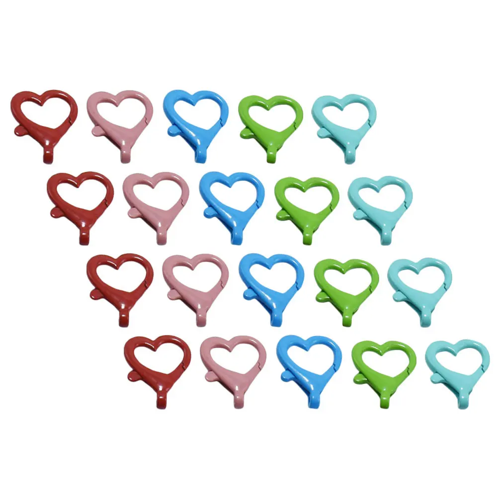 20 шт. застежек-карабинов для изготовления украшений своими руками, прочные соединители из цинкового сплава для брелоков в форме сердца
20 шт. застежек-карабинов для изготовления украшений своими руками, прочные соединители из цинкового сплава для брелоков в форме сердца