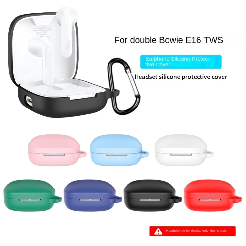New with Carabiner Earphone Cover Silicone Anti-fall Headphone Protective Case Dust-proof Charging Box Shell for Bowie E16 TWS
New with Carabiner Earphone Cover Silicone Anti-fall Headphone Protective Case Dust-proof Charging Box Shell for Bowie E16 TWS