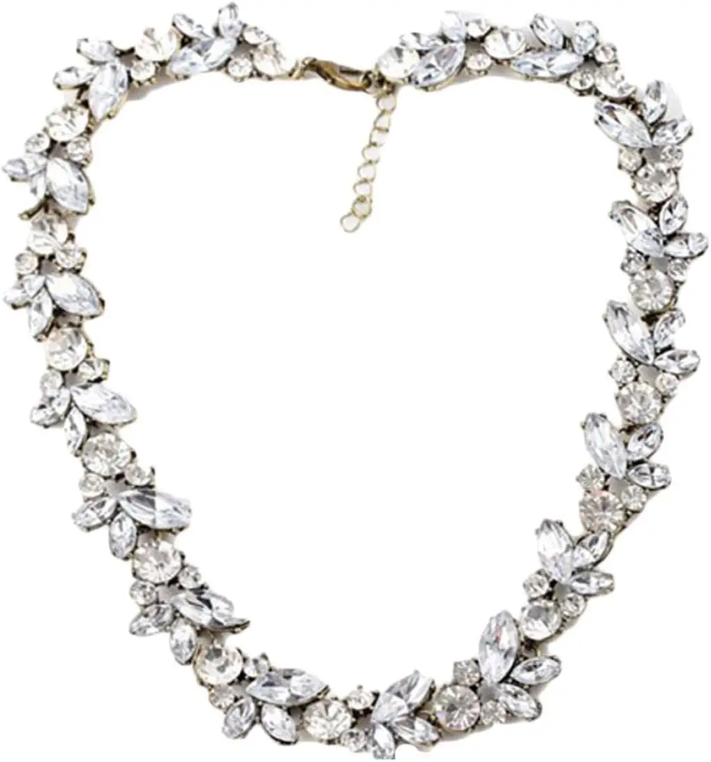 Elegant A Classic Wedding Corn Gem Diamond, Elegant Feminine, Short Clavicle Necklace,Colour:Silvery (Color : Silvery)
Elegant A Classic Wedding Corn Gem Diamond, Elegant Feminine, Short Clavicle Necklace,Colour:Silvery (Color : Silvery)