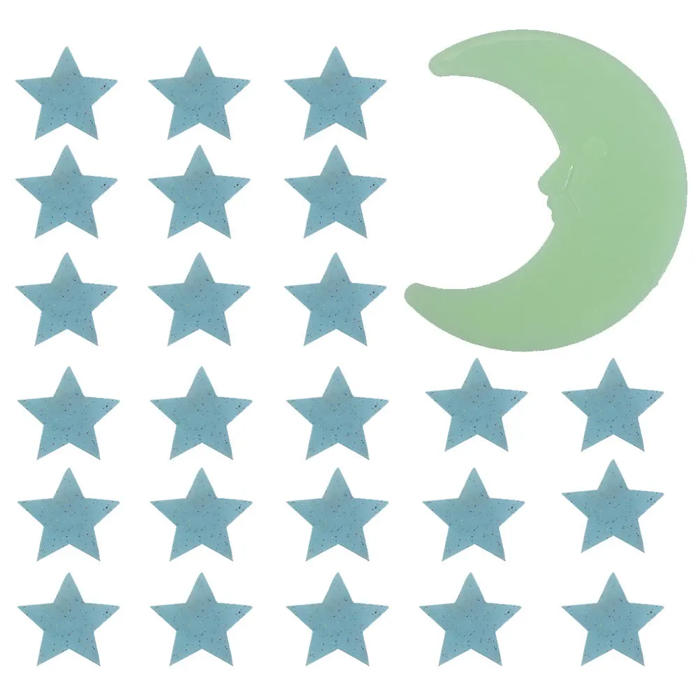 201 Pcs Fluorescent Stars and Moon Wall Stickers Holiday Decoration Festive Luminous Bedroom Shape
201 Pcs Fluorescent Stars and Moon Wall Stickers Holiday Decoration Festive Luminous Bedroom Shape
