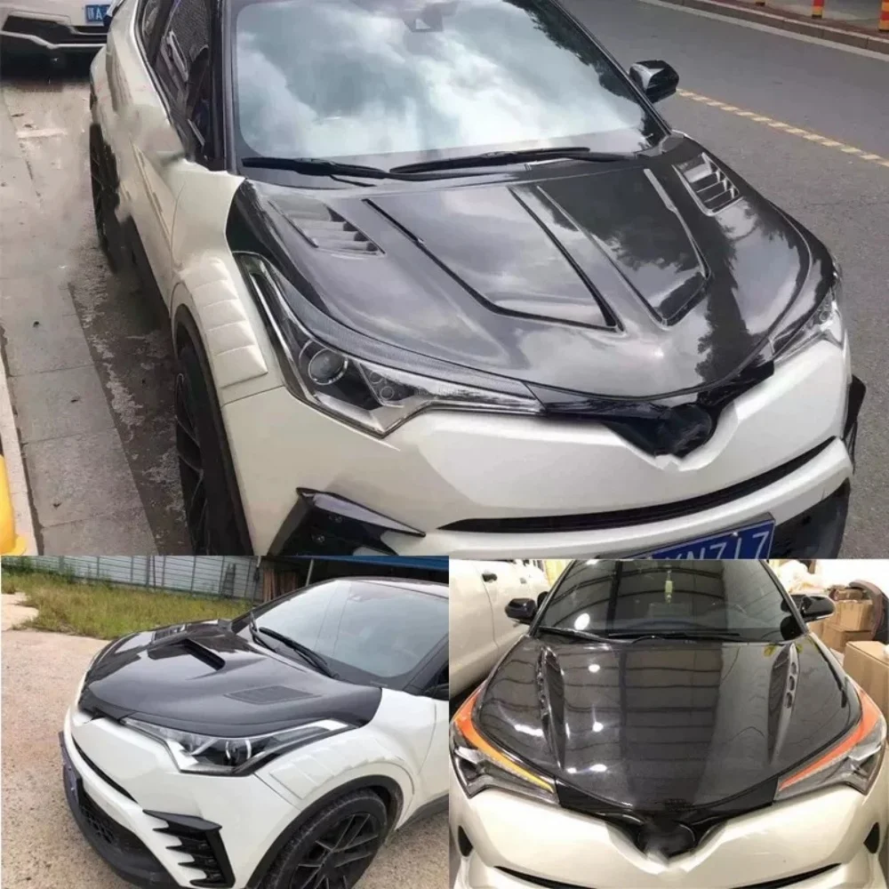 Carbon Fiber Car Engine Hood For Toyota CHR 2018 2019 2020 2021 modified engine light weight cover
Carbon Fiber Car Engine Hood For Toyota CHR 2018 2019 2020 2021 modified engine light weight cover