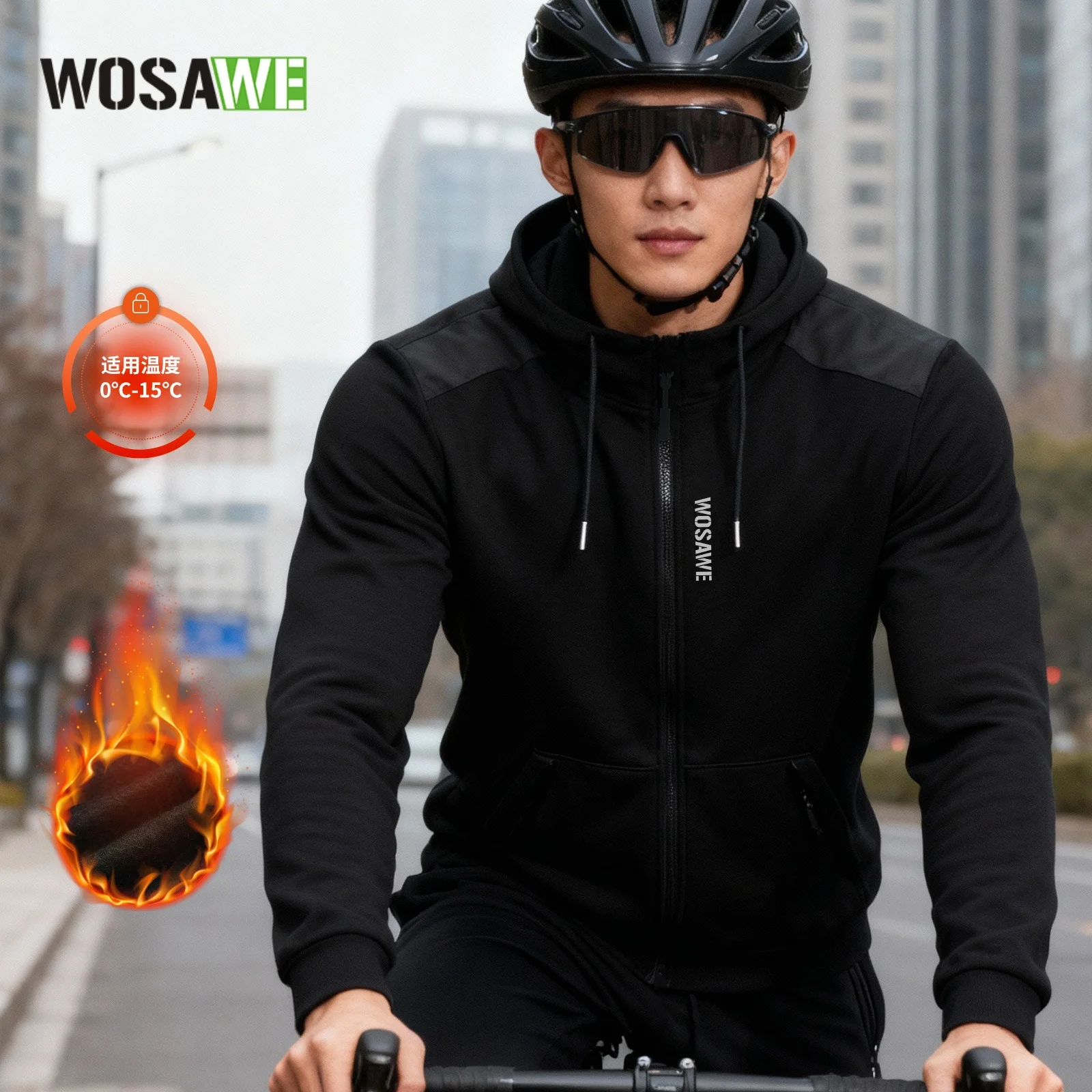 WOSAWE Motorcycle Armored Hoodie Motorcycle Warm Jacket Riding Casual Motorcycle Riding Clothes With CE Protective Gear
WOSAWE Motorcycle Armored Hoodie Motorcycle Warm Jacket Riding Casual Motorcycle Riding Clothes With CE Protective Gear