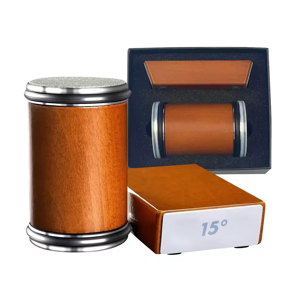 Kitchen Detachable Sharpening Stone Kit Manual Tumbler Diamond Knife Sharpener Roller Rolling Knife Sharpener Set for Knives
Kitchen Detachable Sharpening Stone Kit Manual Tumbler Diamond Knife Sharpener Roller Rolling Knife Sharpener Set for Knives