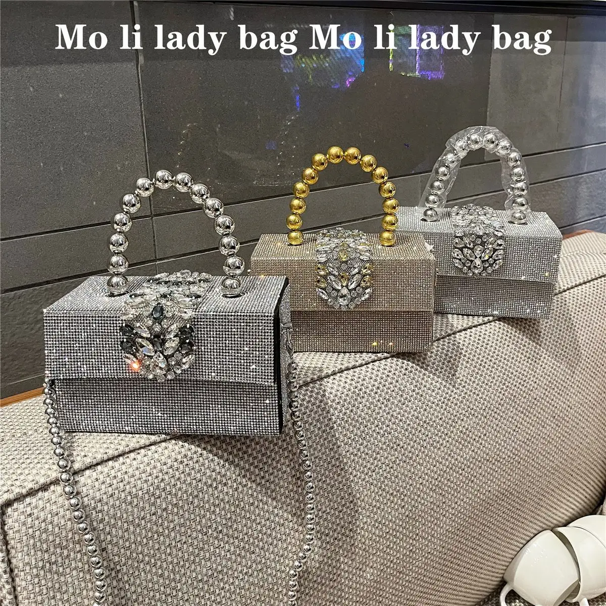 Diamond Clutch Purse And Handbags With Rhinestone Women's Party Evening Bag Luxury Wedding Clutch Female Beading Shoulder Bags
Diamond Clutch Purse And Handbags With Rhinestone Women's Party Evening Bag Luxury Wedding Clutch Female Beading Shoulder Bags