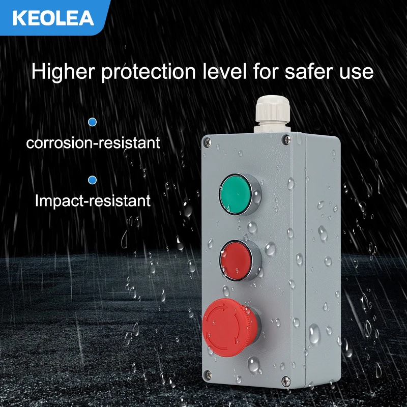 Metal Aluminum Waterproof Button Box Outdoor Wiring Switch Box Alloy 22mm Hole Diameter 1/2/3/4/5/6 Holes Terminal Hole
Metal Aluminum Waterproof Button Box Outdoor Wiring Switch Box Alloy 22mm Hole Diameter 1/2/3/4/5/6 Holes Terminal Hole