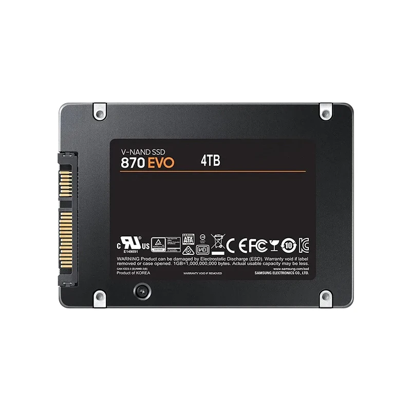 870 EVO SATA III SSD Внешний жесткий диск Внутренний твердотельный накопитель интерфейс Высокоскоростной внешний твердотельный накопитель для ПК
870 EVO SATA III SSD Внешний жесткий диск Внутренний твердотельный накопитель интерфейс Высокоскоростной внешний твердотельный накопитель для ПК