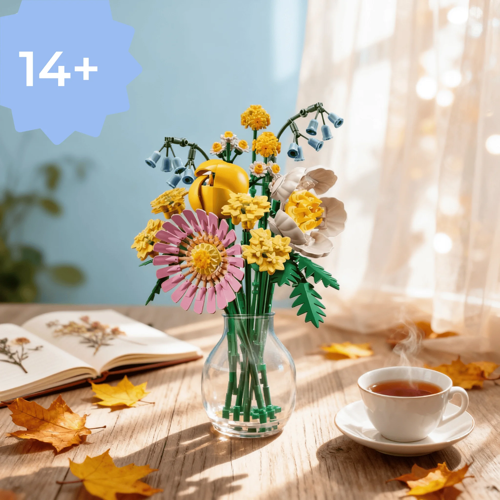 MOC373 particles romantic bouquet building blocks 2026 creative DIY model Christmas and birthday gifts adult gifts desktop decor
MOC373 particles romantic bouquet building blocks 2026 creative DIY model Christmas and birthday gifts adult gifts desktop decor
