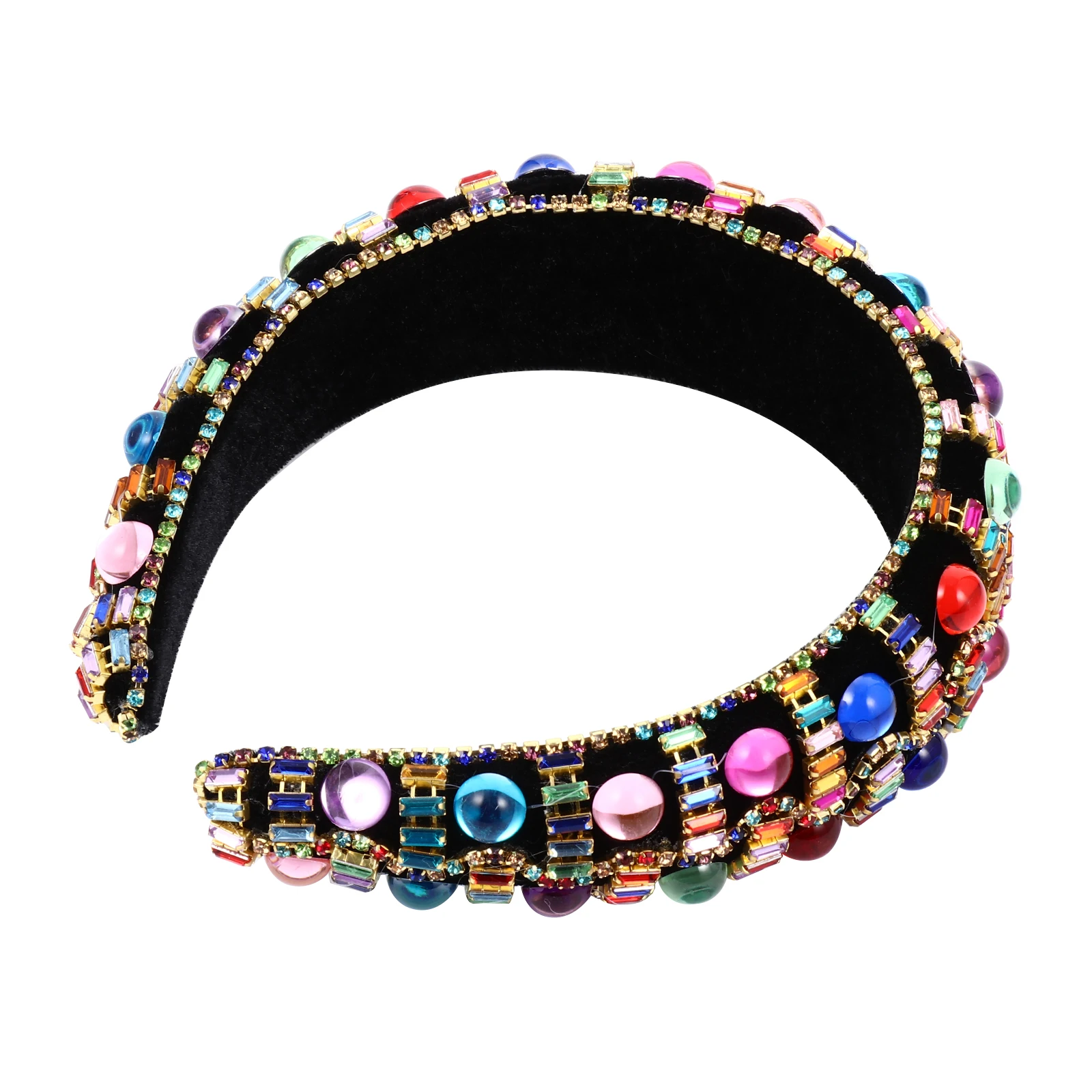 Rhinestone Headband Crystal Hair Hoop Sequins Acrylic Embellished Wide Women Wedding Party Prom Accessories Exquisite Design
Rhinestone Headband Crystal Hair Hoop Sequins Acrylic Embellished Wide Women Wedding Party Prom Accessories Exquisite Design
