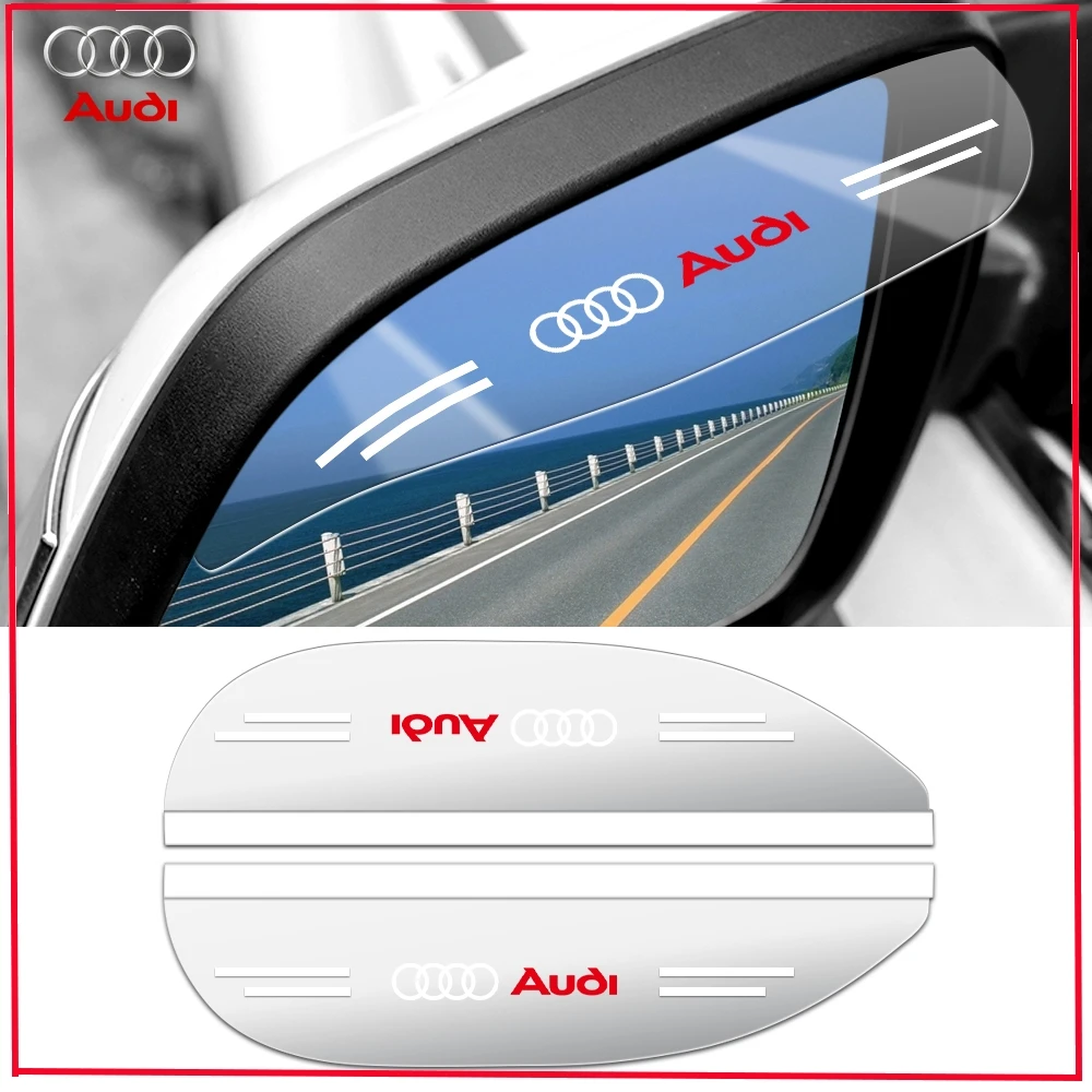 2pcs Transparent Car Side Rearview Mirror Guard Sticker Rain Eyebrow Covers For Audi A3 A4 A5 A6 b6 b7 b9 8p 8v b8 c7 S3 S4 Q5
2pcs Transparent Car Side Rearview Mirror Guard Sticker Rain Eyebrow Covers For Audi A3 A4 A5 A6 b6 b7 b9 8p 8v b8 c7 S3 S4 Q5