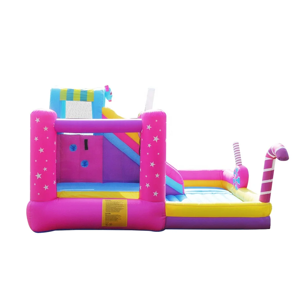 Party play inflatable bouncing castle house children's candy bouncing house outdoor inflatable pink bouncing house
Party play inflatable bouncing castle house children's candy bouncing house outdoor inflatable pink bouncing house