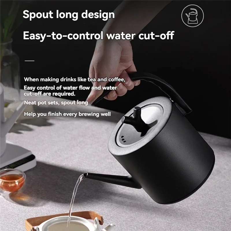 A95I-220V Electric Coffee Pot 6Temperature Settings 1000W Ultra High Speed Boiling Kettle A EU Plug
A95I-220V Electric Coffee Pot 6Temperature Settings 1000W Ultra High Speed Boiling Kettle A EU Plug