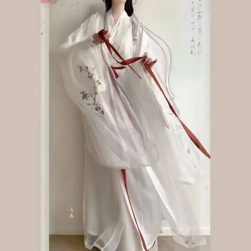 l Cosplay Costume Vintage Birthday Party White&Red Hanfu Dress Chinese Hanfu Dress Women Ancient Traditiona
l Cosplay Costume Vintage Birthday Party White&Red Hanfu Dress Chinese Hanfu Dress Women Ancient Traditiona