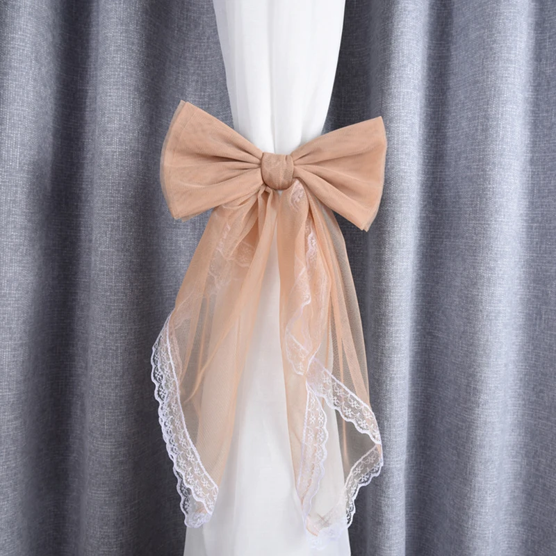 Lace Bow Flower Window Curtain Tie Rope Backs Holdbacks Buckle Clips Strap Tie Accessoires Hook Holder Home Decoration
Lace Bow Flower Window Curtain Tie Rope Backs Holdbacks Buckle Clips Strap Tie Accessoires Hook Holder Home Decoration