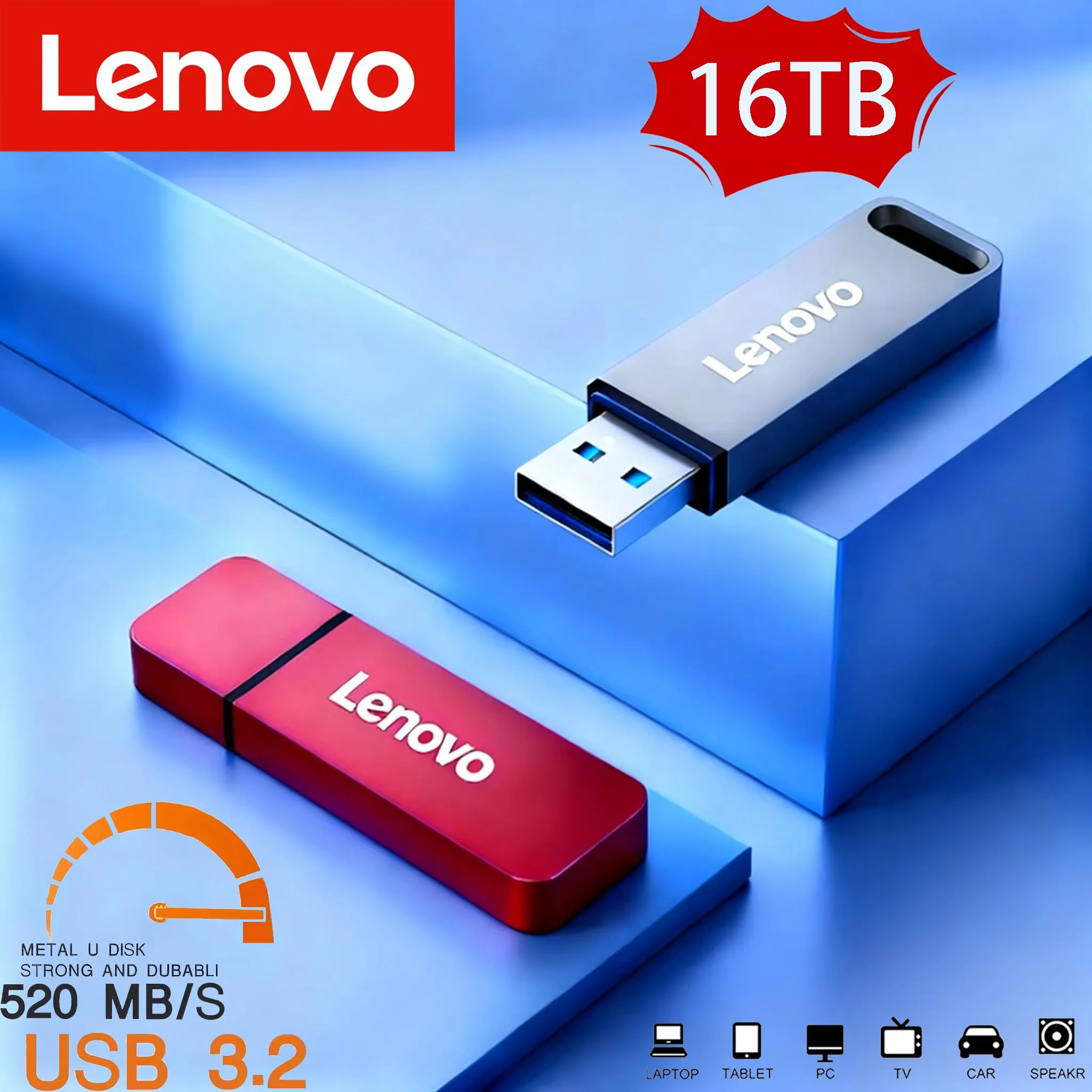 Lenovo 16 ТБ флэш-накопитель USB 3.2 Высокоскоростная передача типа C U Металлическая вспышка Портативная мини-флеш-накопитель Водонепроницаемый U-накопитель
Lenovo 16 ТБ флэш-накопитель USB 3.2 Высокоскоростная передача типа C U Металлическая вспышка Портативная мини-флеш-накопитель Водонепроницаемый U-накопитель