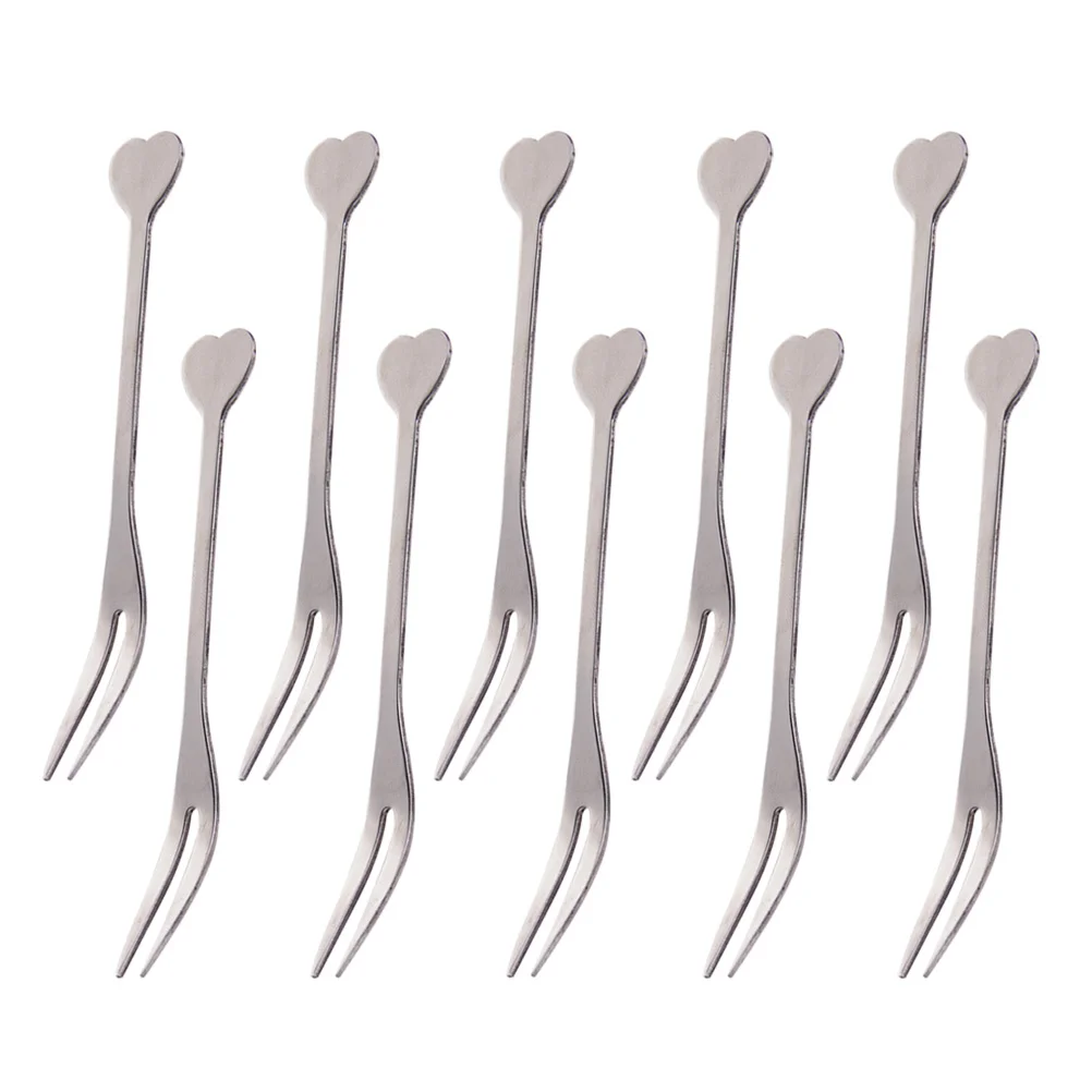 10pcs Stainless Steel Fruit Fork Heart Shape Fruit Picks Party Supplies for Hotel KTV Bar fruit picks for party
10pcs Stainless Steel Fruit Fork Heart Shape Fruit Picks Party Supplies for Hotel KTV Bar fruit picks for party