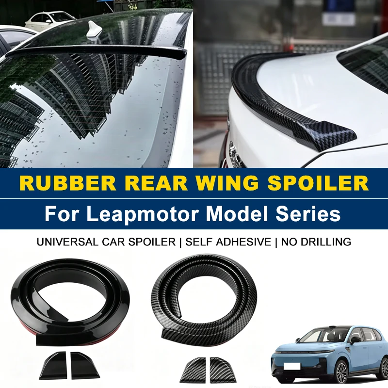 For Leapmotor T03 S01 C01 C11 C10 C16 B01 B10 A10 D19 D99 1.5M Self-Adhesive Rear Spoiler Wing No Drill Trunk Lip Exterior Parts
For Leapmotor T03 S01 C01 C11 C10 C16 B01 B10 A10 D19 D99 1.5M Self-Adhesive Rear Spoiler Wing No Drill Trunk Lip Exterior Parts