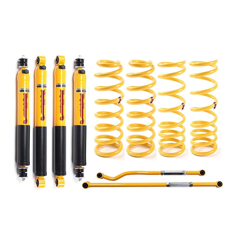 For NISSAN Patrol Y61 Y60 Foam Cell Adjustable Off-Road Shock Absorber 4x4 Suspension system 2 3 4 Inch Lift kit
For NISSAN Patrol Y61 Y60 Foam Cell Adjustable Off-Road Shock Absorber 4x4 Suspension system 2 3 4 Inch Lift kit