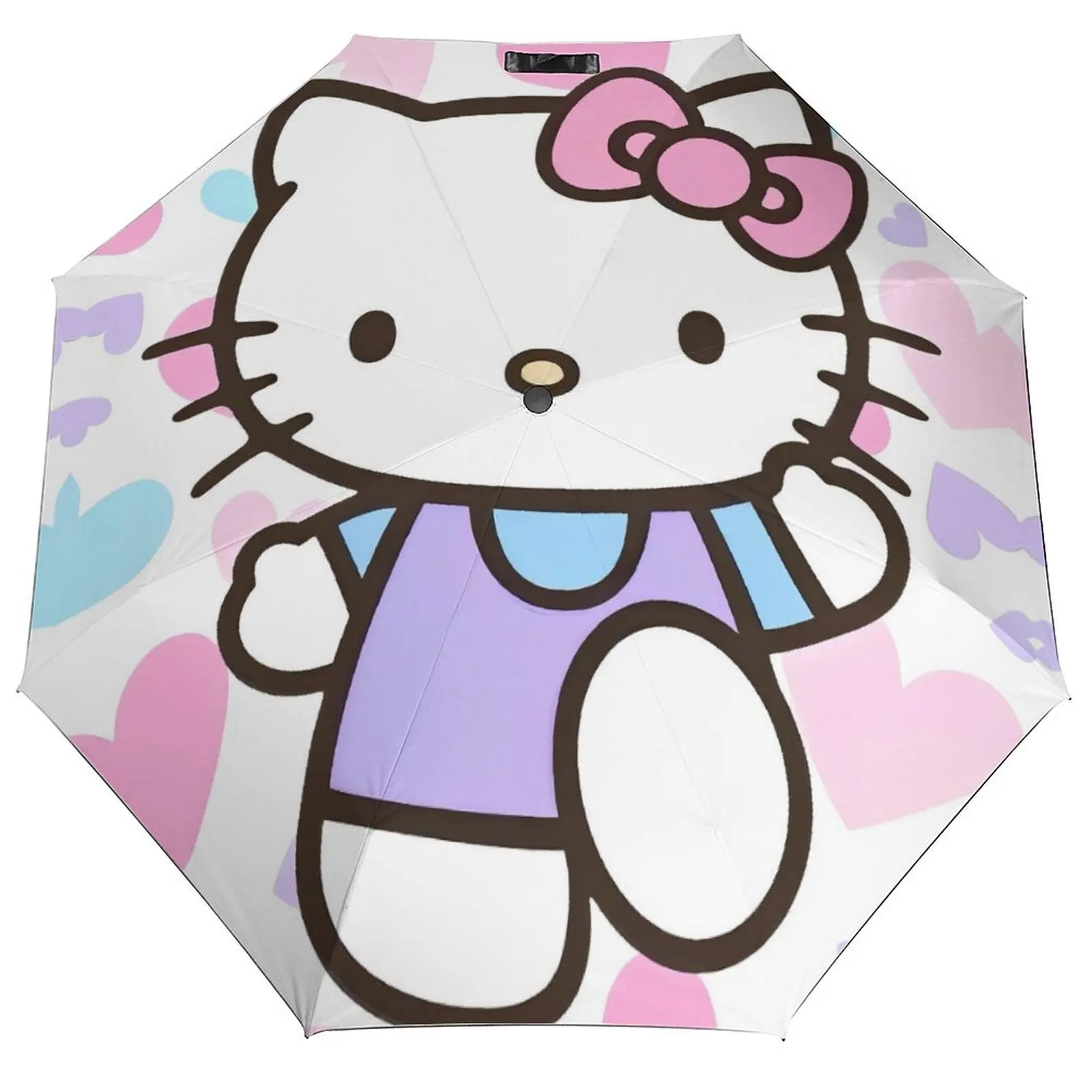 Портативный зонт Kawaii Hello Kitty, милый мультяшный ветрозащитный зонт для женщин и мужчин, автоматический солнцезащитный козырек, внешние зонты
Портативный зонт Kawaii Hello Kitty, милый мультяшный ветрозащитный зонт для женщин и мужчин, автоматический солнцезащитный козырек, внешние зонты