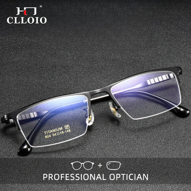 Легкие титановые очки для чтения CLLOIO с защитой от синего света, полуоправные, для коррекции близорукости, прогрессивные, с диоптриями
Легкие титановые очки для чтения CLLOIO с защитой от синего света, полуоправные, для коррекции близорукости, прогрессивные, с диоптриями