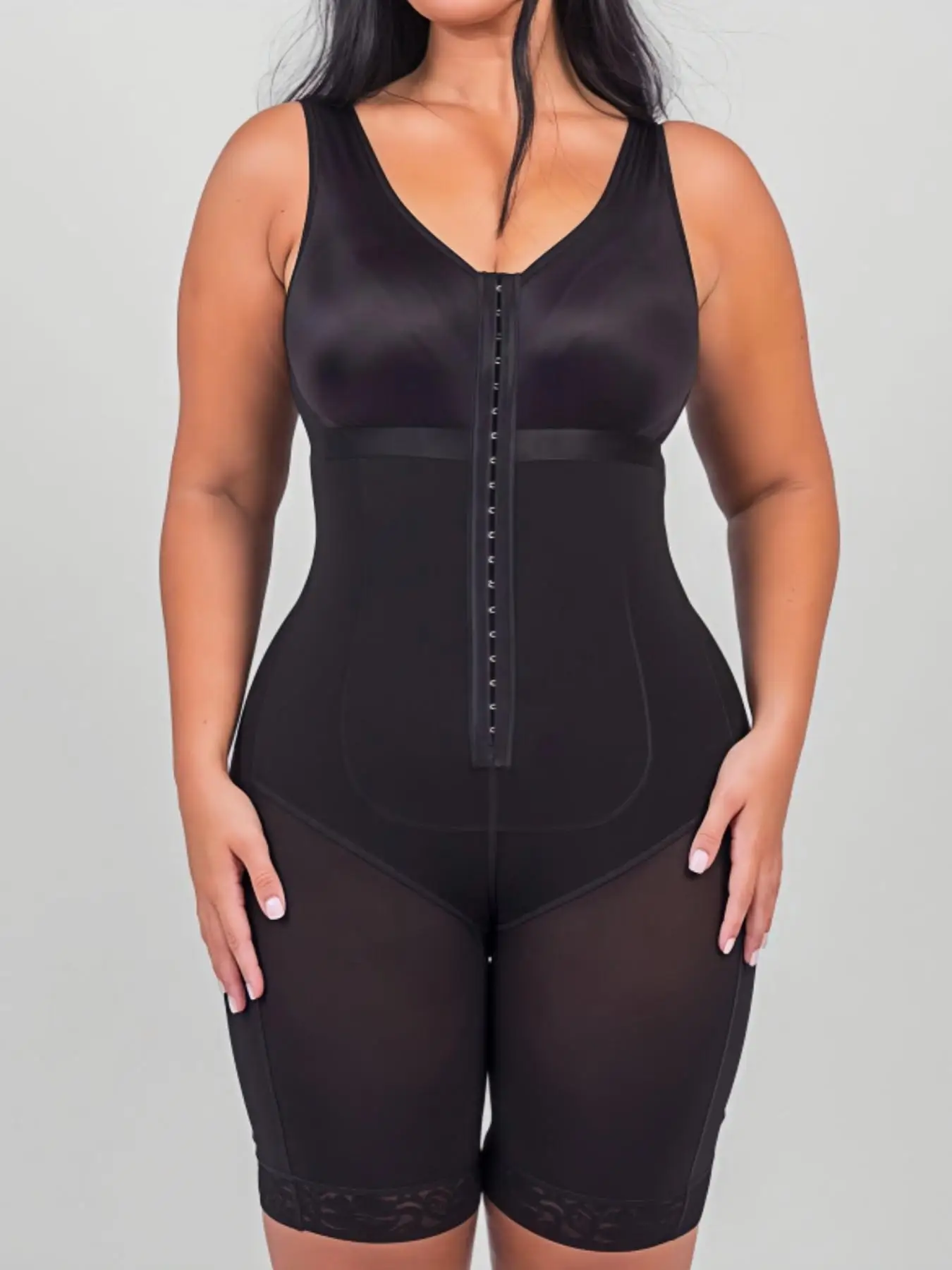 Women's Plus Size High Compression Shapewear Bodysuit Hook Closure Tummy Control Butt Lifter Waist Trainer
Women's Plus Size High Compression Shapewear Bodysuit Hook Closure Tummy Control Butt Lifter Waist Trainer