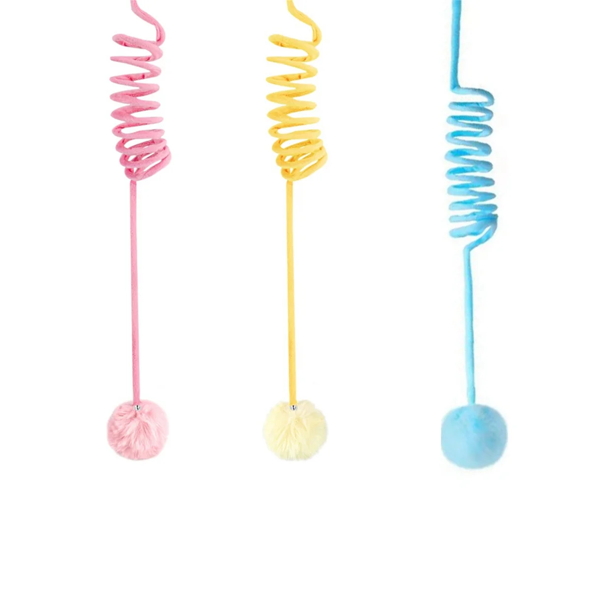 A59T Cats Spring Toys, Self-Play Hanging Stretchable Cats Spring with Bell, 3 Pack Soft Plush Interactive Cats Toys
A59T Cats Spring Toys, Self-Play Hanging Stretchable Cats Spring with Bell, 3 Pack Soft Plush Interactive Cats Toys