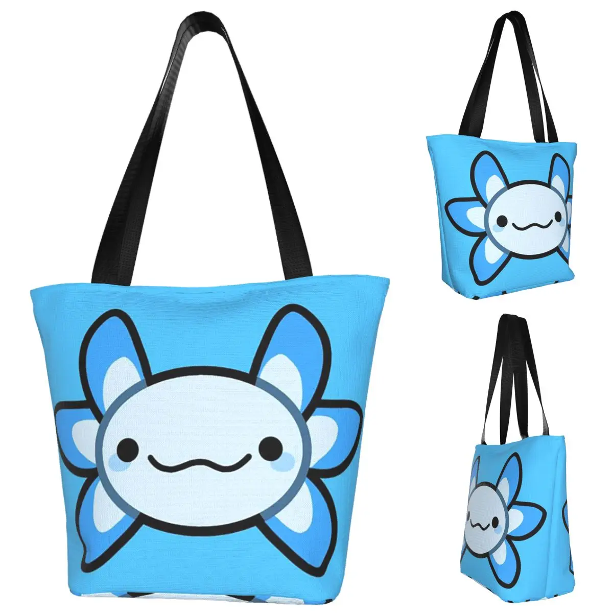 Axolotl Blue By Matx Ft Сумка для покупок Холщовая сумка на плечо большой вместимости Сумка-шоппер для продуктов для женщин
Axolotl Blue By Matx Ft Сумка для покупок Холщовая сумка на плечо большой вместимости Сумка-шоппер для продуктов для женщин